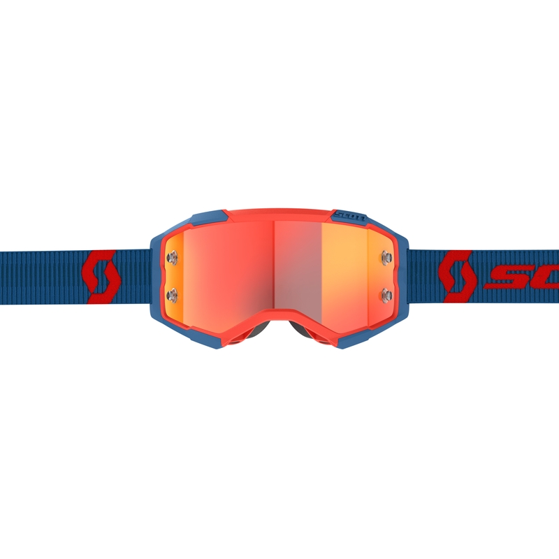 Gafas de motocross Scott Fury CH azul-rojo-naranja