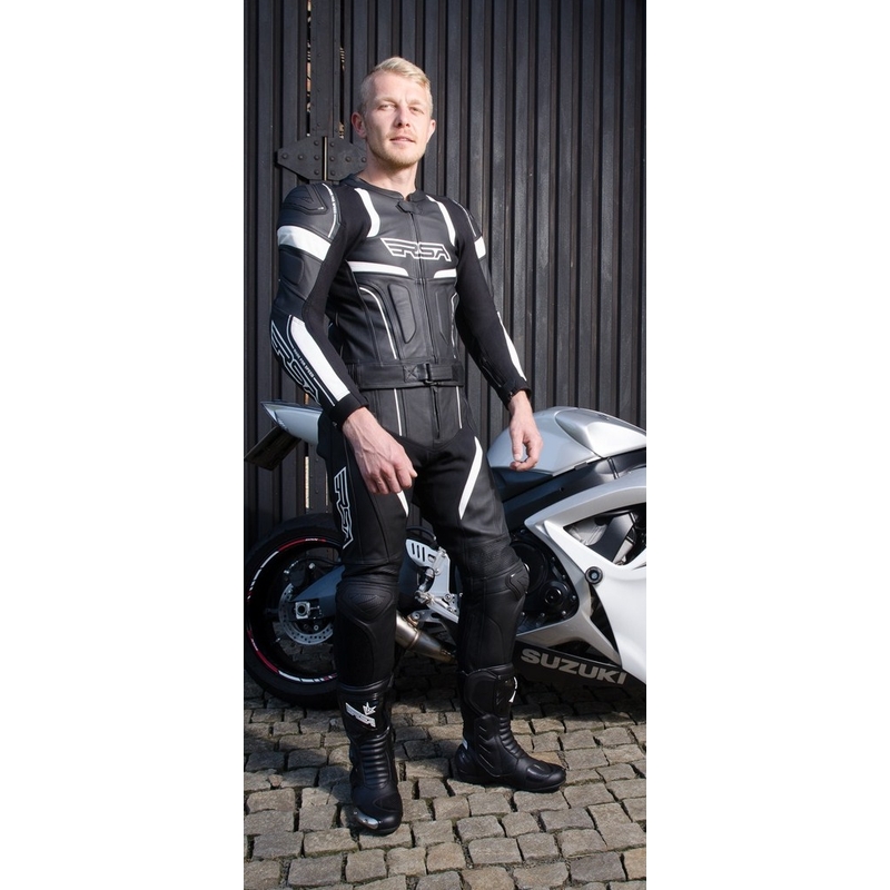 Pánská kombinéza RSA Speedway černo-bílá výprodej