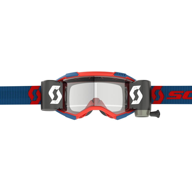 Gafas de motocross Scott Fury WFS azul-rojo fluo