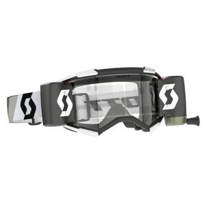 Gafas de motocross Scott Fury WFS Premium blancas y negras