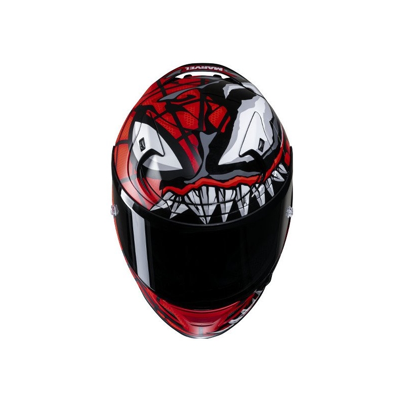 Casco integral HJC RPHA 12 Maximized Venom Marvel MC1SF
