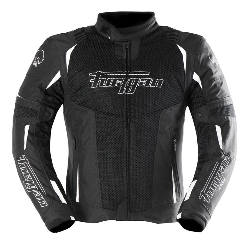 Chaqueta de moto Furygan ULTRA SPARK 3IN1 VENTED+ blanco y negro