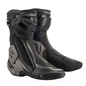 Botas de moto Alpinestars SMX Plus 2 Negro-Gris oscuro