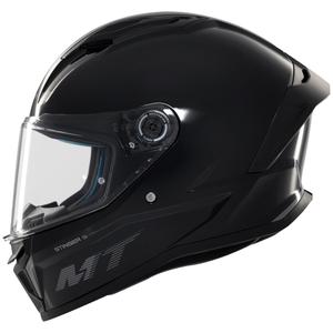 Casco de moto integral MT Stinger 2 Solid negro brillo