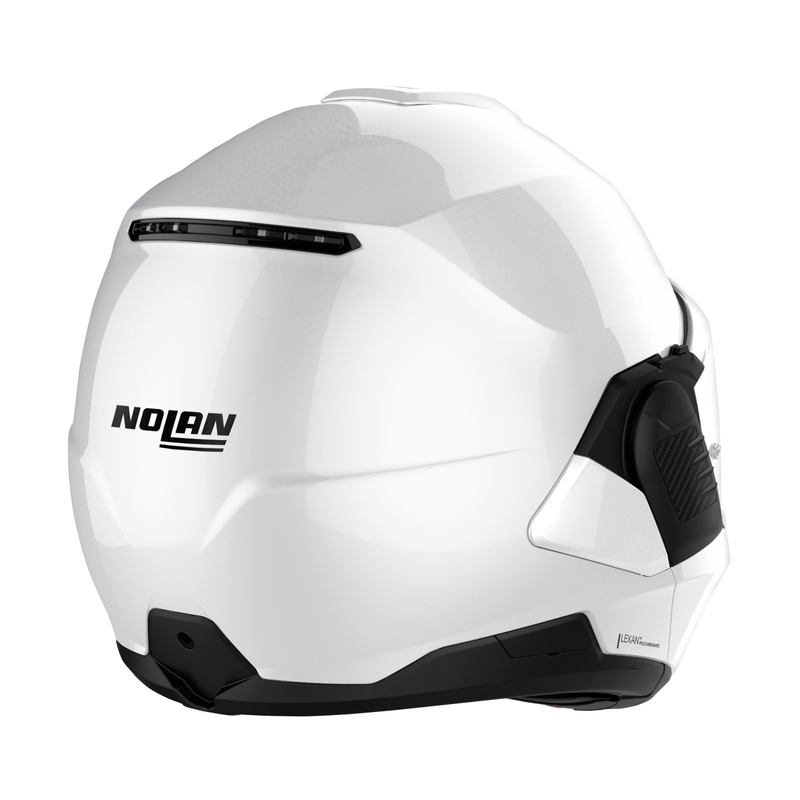 Casco de moto abatible Nolan N120-1 Classico N-com blanco