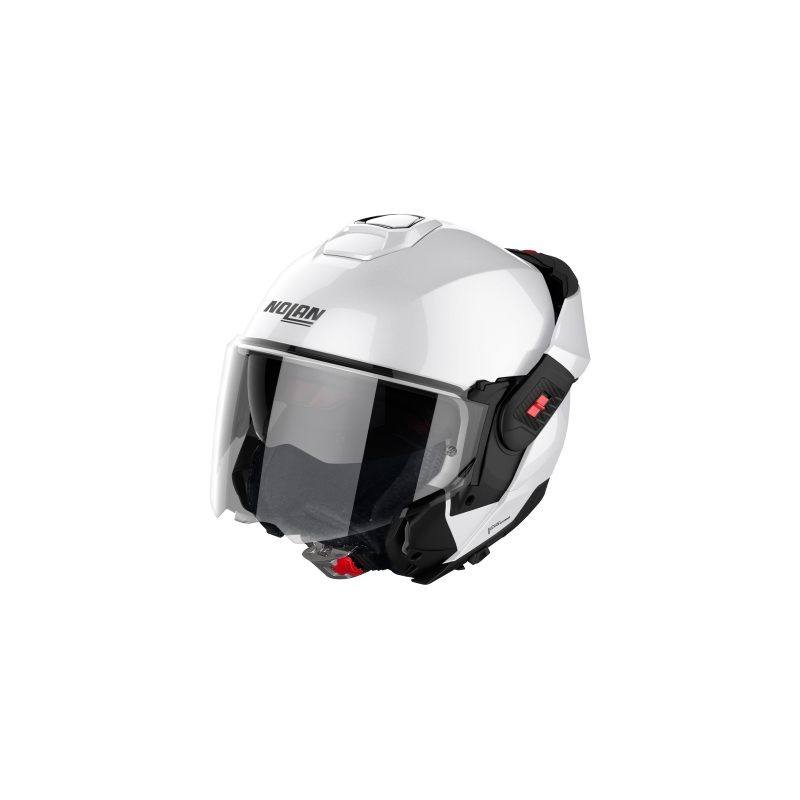 Casco de moto abatible Nolan N120-1 Classico N-com blanco