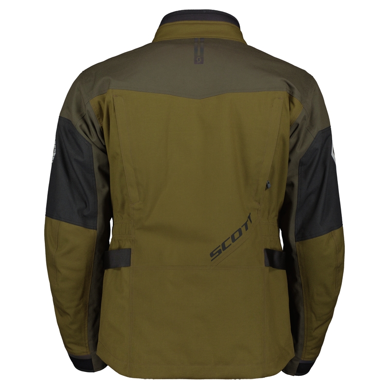 Chaqueta de moto SCOTT VOYAGER DRYO negro-marrón-oliva