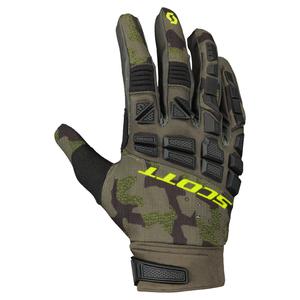 Guantes de moto SCOTT X-PLORE PRO army-verde-amarillo