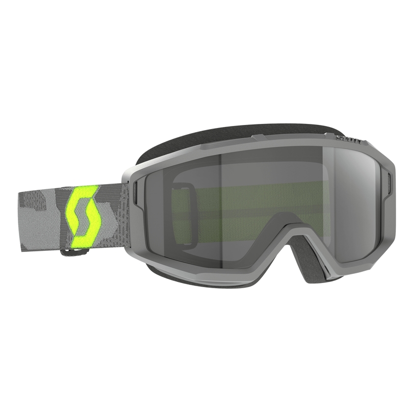 Gafas de motocross SCOTT Primal Sand Dust gris-amarillo fluo