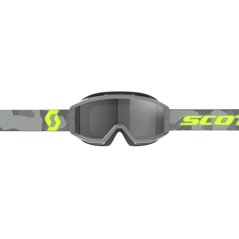 Gafas de motocross SCOTT Primal Sand Dust gris-amarillo fluo