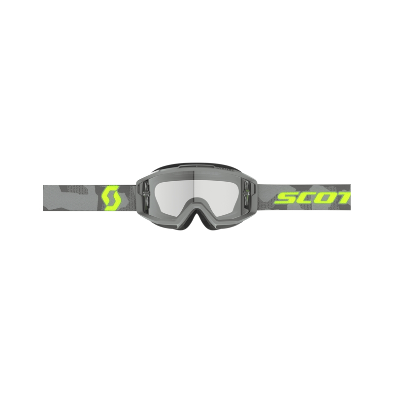 Gafas motocross SCOTT Split OTG gris-amarillo fluo