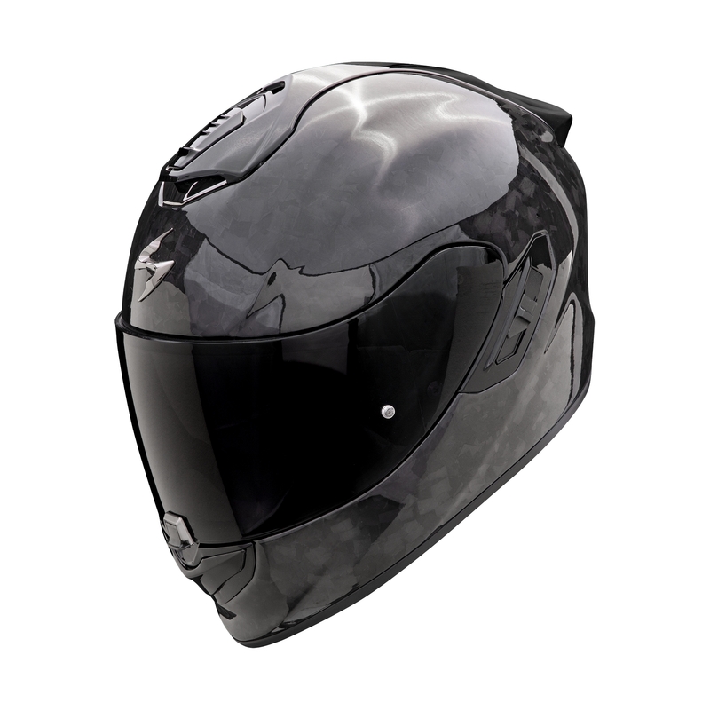Casco integral de motocicleta Scorpion EXO-1400 EVO II CARBON AIR Ónix liquidación