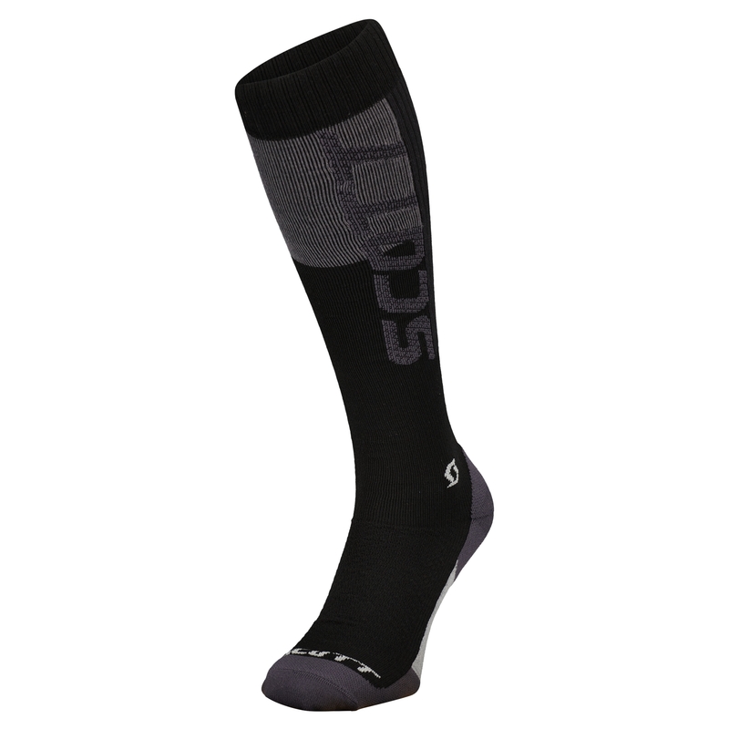 Calcetines SCOTT Merino negro-gris
