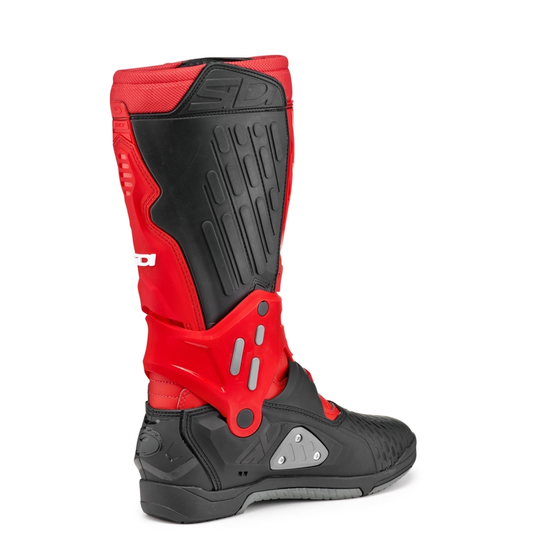 Botas de moto SiDi Crossair negras y rojas