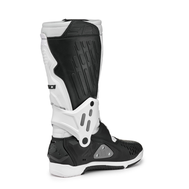 Botas de moto SiDi Crossair blancas y negras