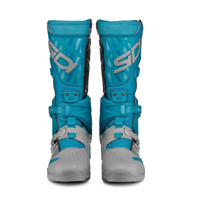 Botas de moto SiDi Crossair gris-azul