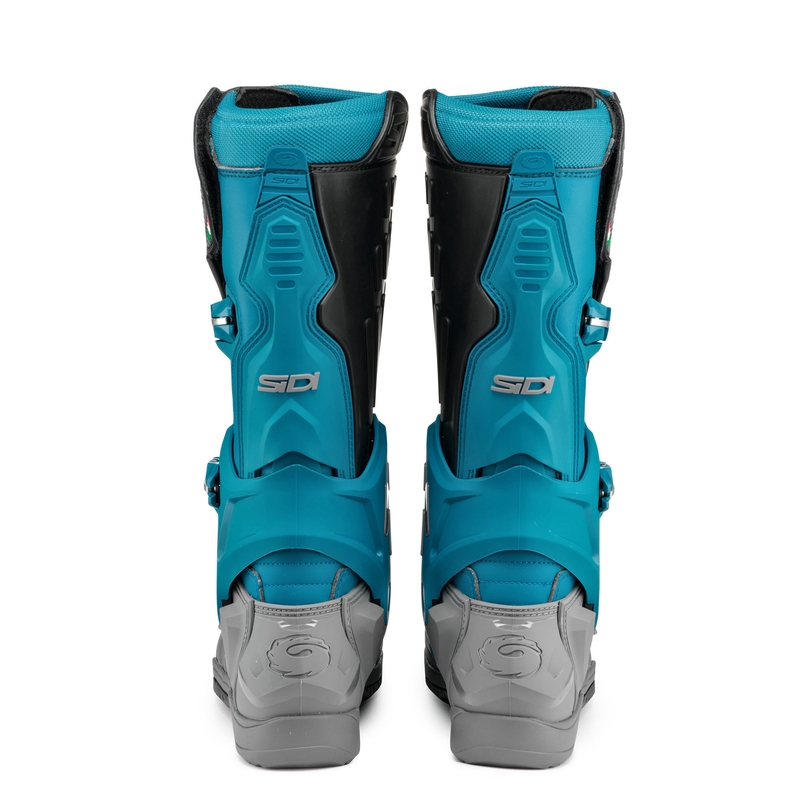 Botas de moto SiDi Crossair gris-azul