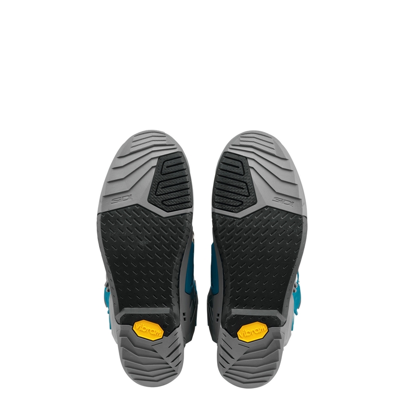 Botas de moto SiDi Crossair gris-azul