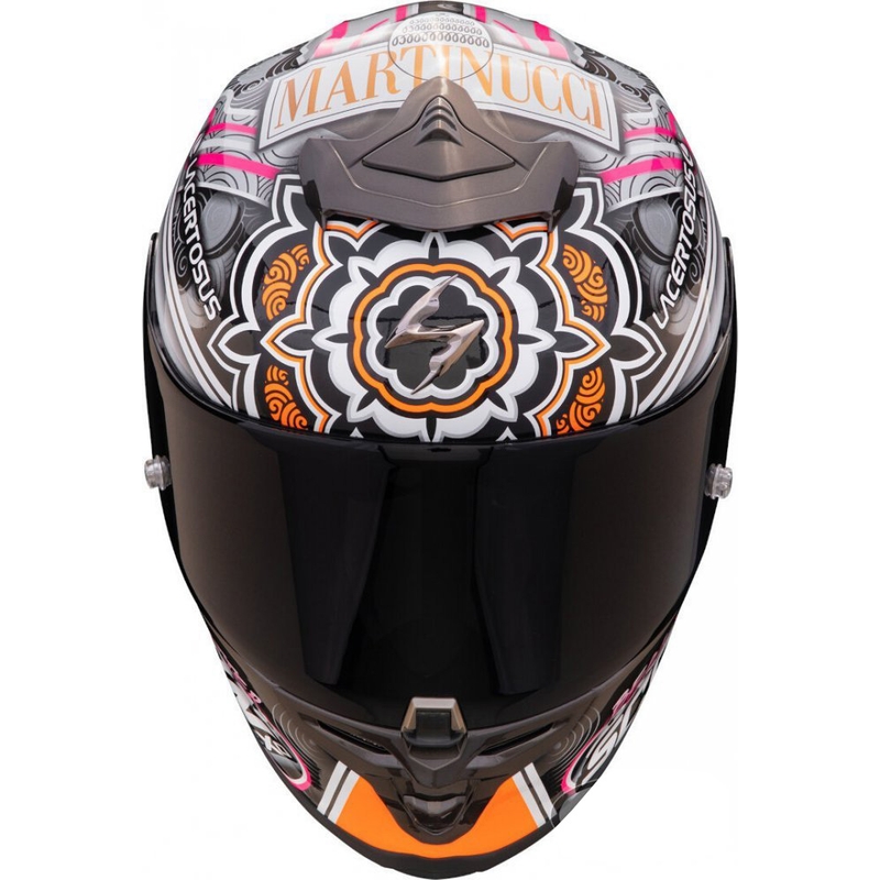 Casco integral de moto SCORPION EXO-R1 FIM Racing #1 AIR CANET Aron Canet