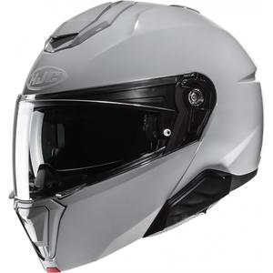 Casco de moto abatible HJC i91 Solid grey