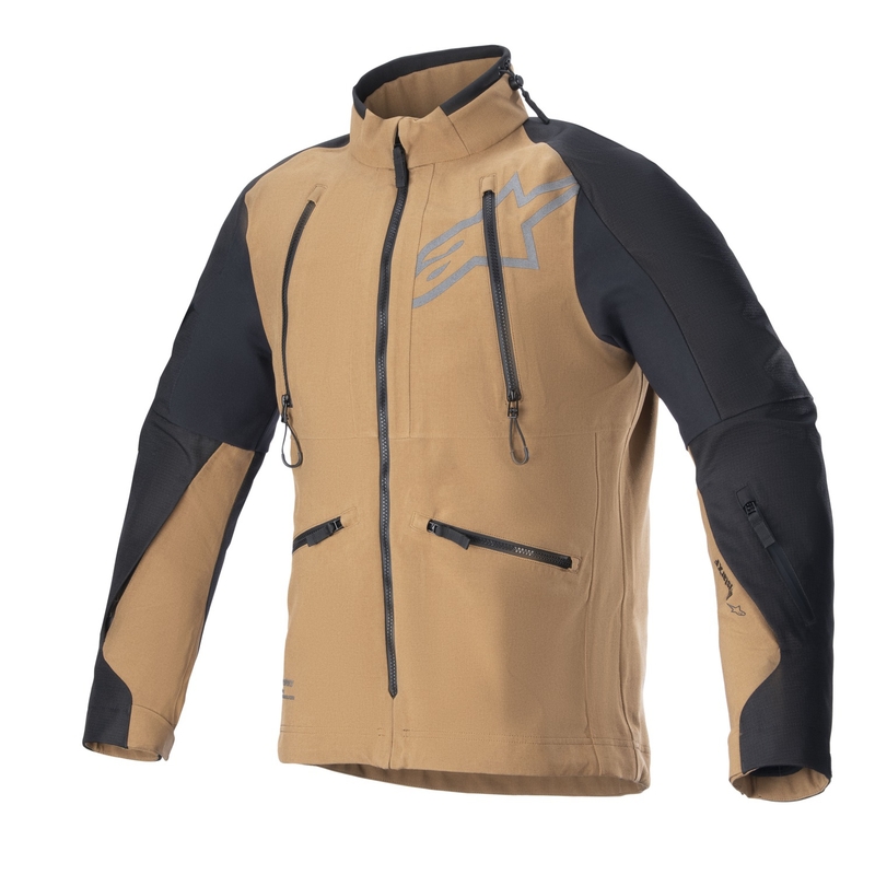 Chaqueta de moto Alpinestars Hyde XT Drystar XF negro arena