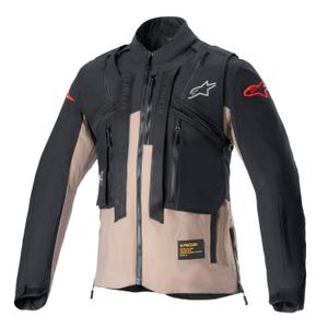 Chaqueta de moto Alpinestars Techdura Negra y Marrón