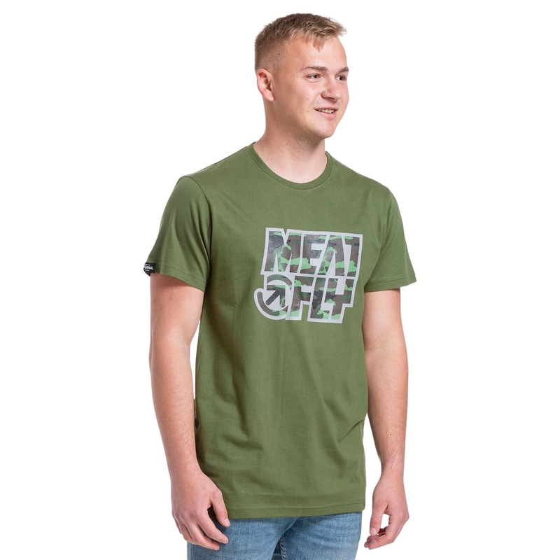 Camisa verde oliva Meatfly Repash de hombre