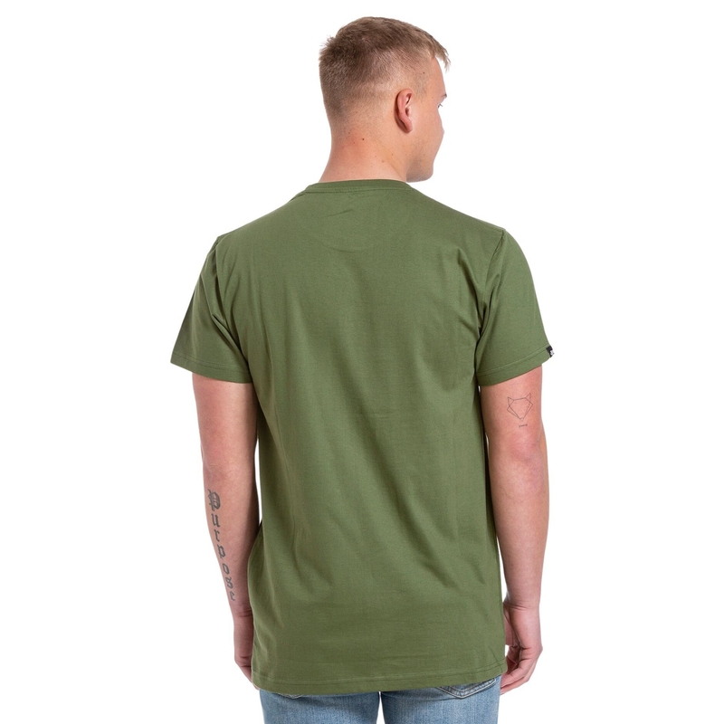 Camisa verde oliva Meatfly Repash de hombre