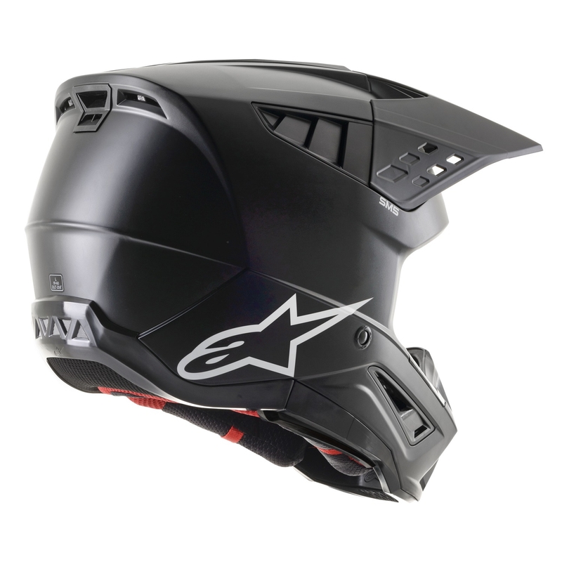 Casco de motocross Alpinestars S-M5 Solid negro mate