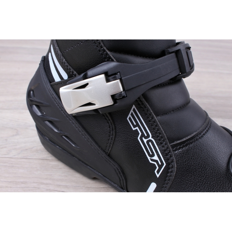 Boty na motorku RSA Buckle černé výprodej