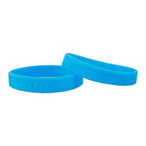 Pulsera MotoZem CZ I am a biker azul