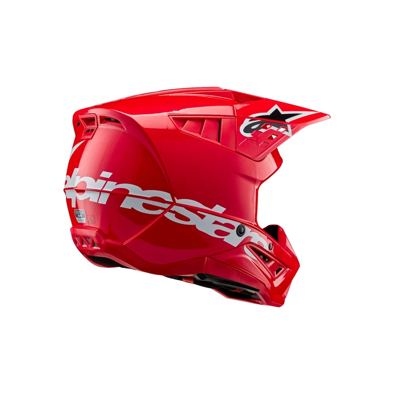 Casco de motocross Alpinestars S-M5 Corp rojo