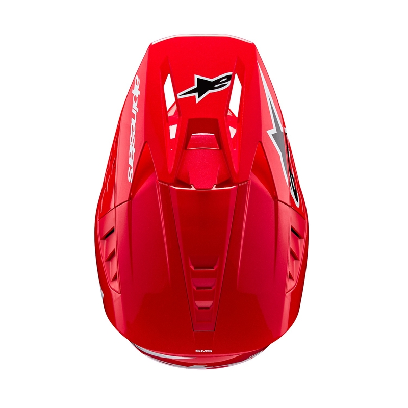 Casco de motocross Alpinestars S-M5 Corp rojo
