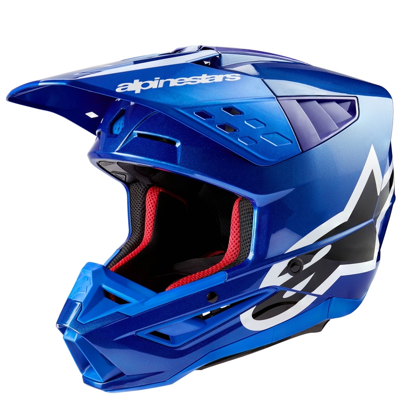 Casco de motocross Alpinestars S-M5 Corp azul