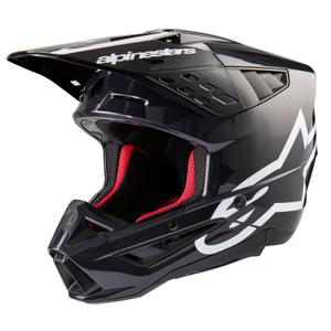 Casco de motocross Alpinestars S-M5 Corp gris oscuro
