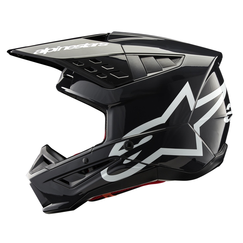Casco de motocross Alpinestars S-M5 Corp gris oscuro