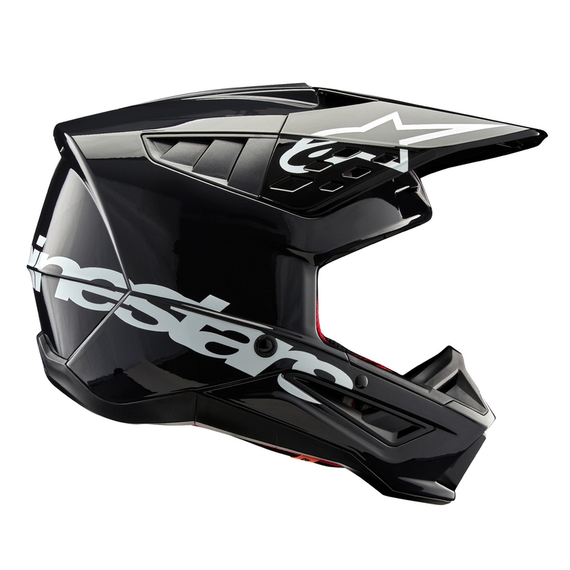 Casco de motocross Alpinestars S-M5 Corp gris oscuro
