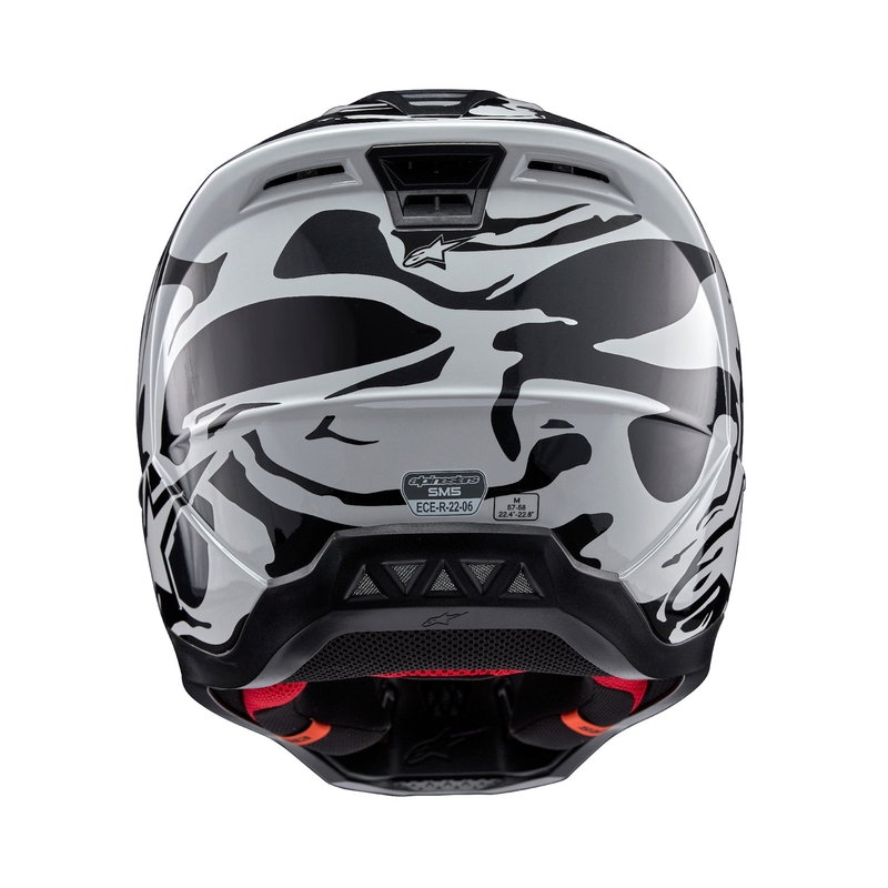 Casco de motocross Alpinestars S-M5 Mineral grey camo