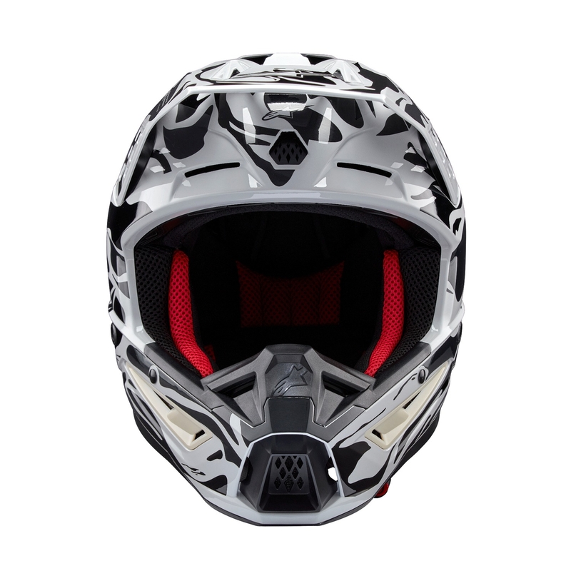 Casco de motocross Alpinestars S-M5 Mineral grey camo