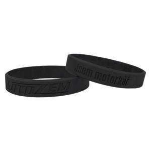 Pulsera MotoZem CZ I am a biker negro