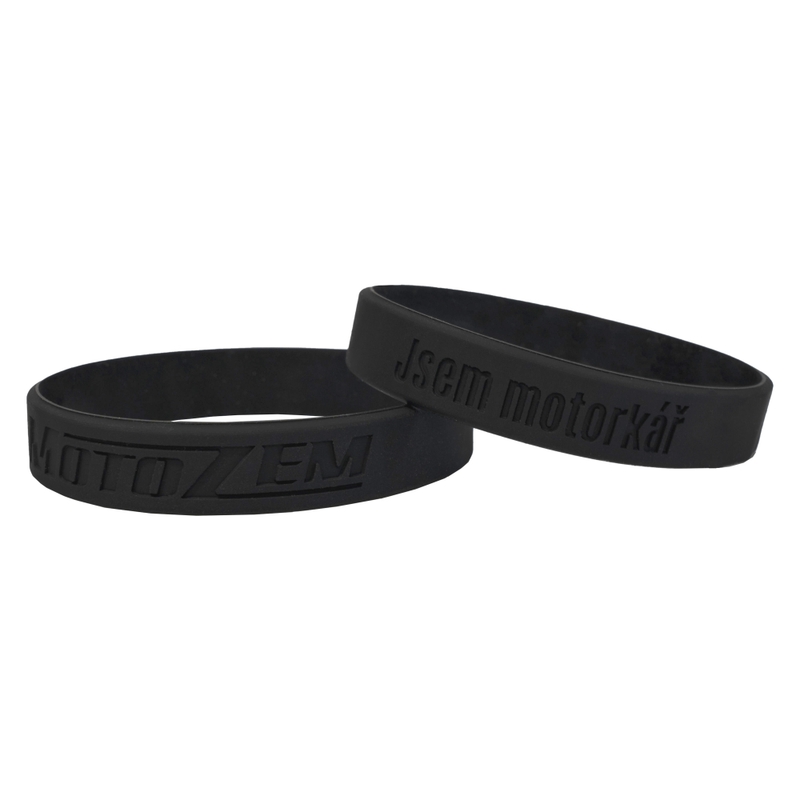 Pulsera MotoZem CZ I am a biker negro