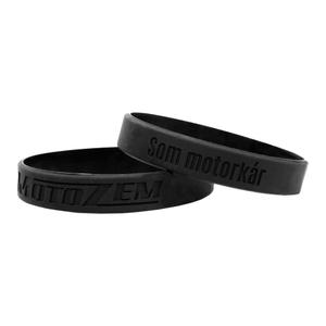 Pulsera MotoZem SK I am a biker negro