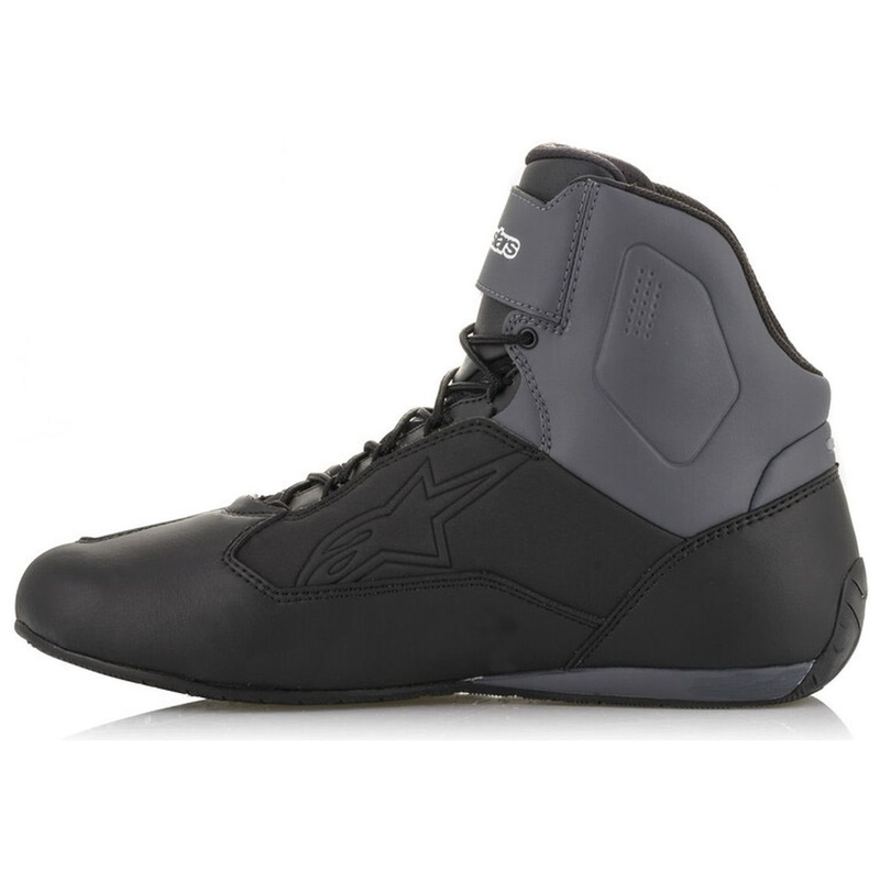 Botas de moto Alpinestars Faster-3 Drystar negro-gris-amarillo fluo