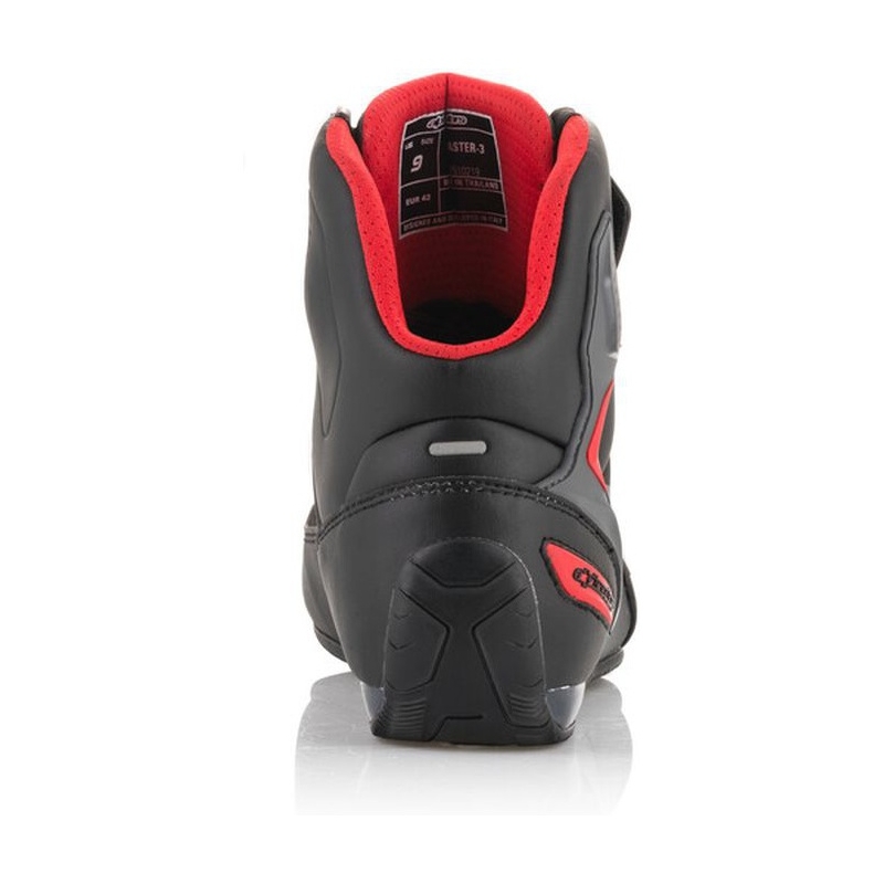 Botas de moto Alpinestars Faster-3 negro-gris-rojo