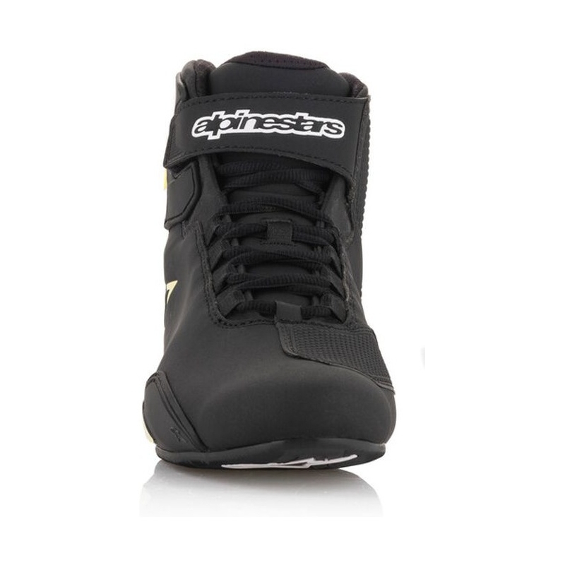 Botas de moto Alpinestars Sector Negro-Amarillo Flúor