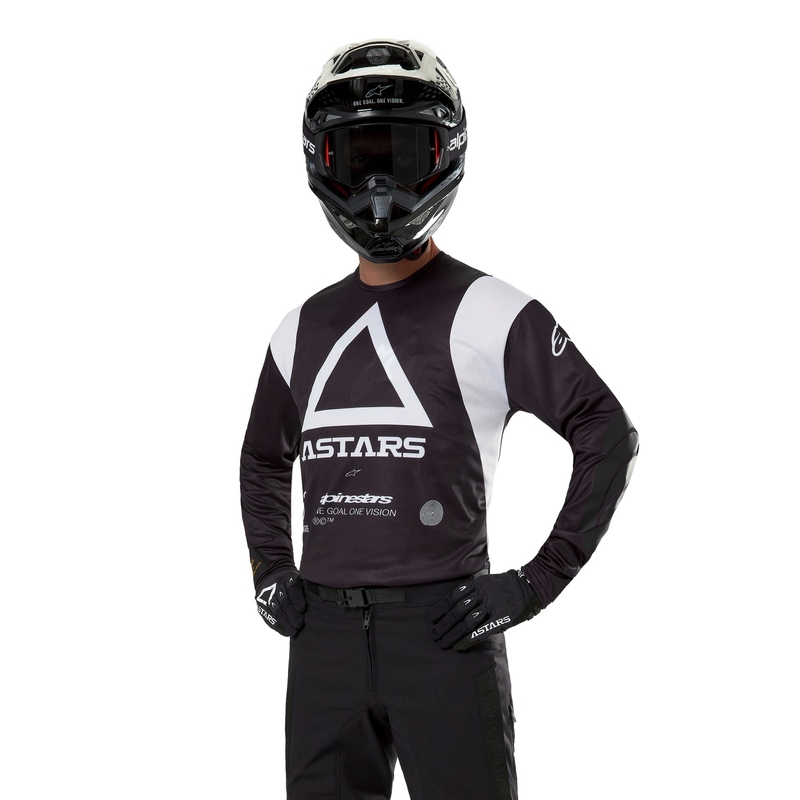Maillot Motocross Alpinestars Techdura Negro