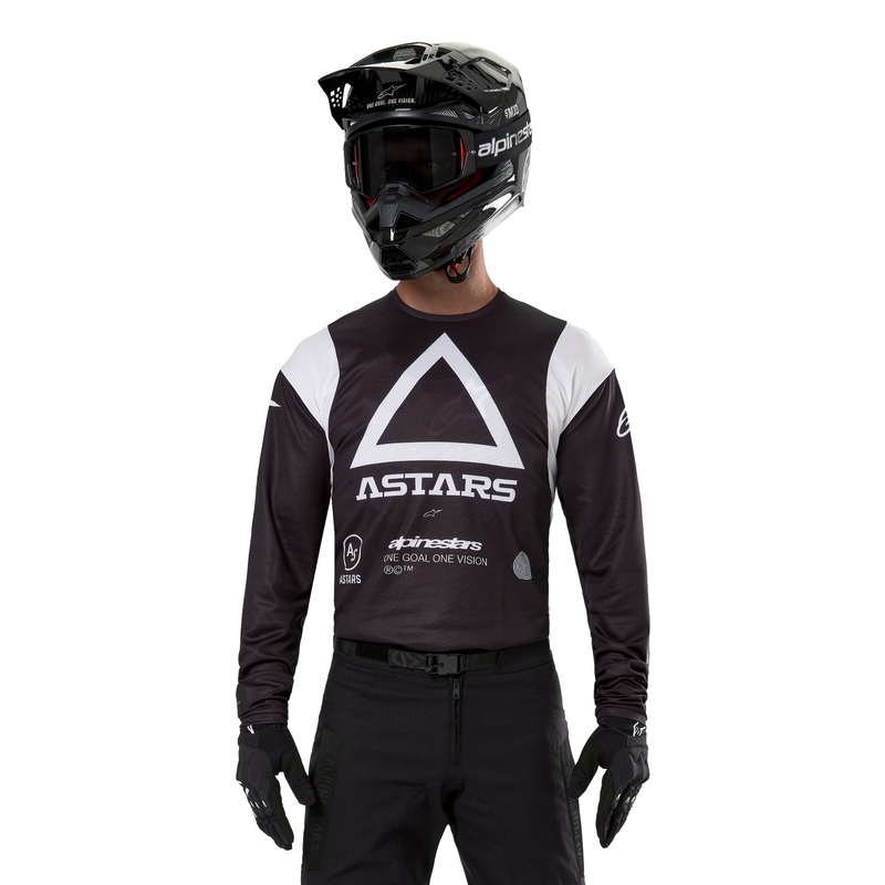 Maillot Motocross Alpinestars Techdura Negro