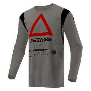 Maillot de motocross Alpinestars Techdura marrón