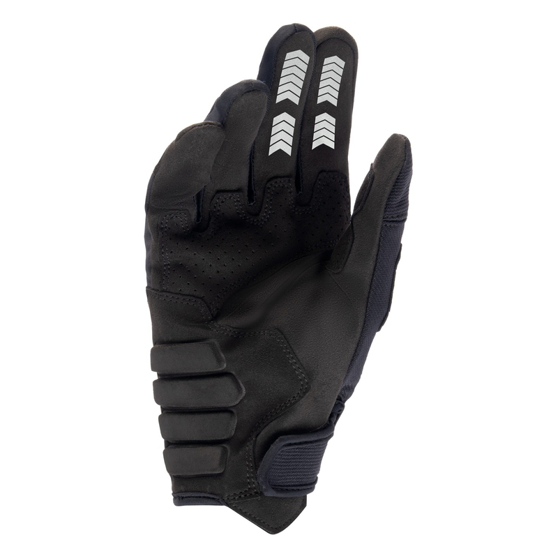 Guantes de motocross Alpinestars Techdura blanco y negro