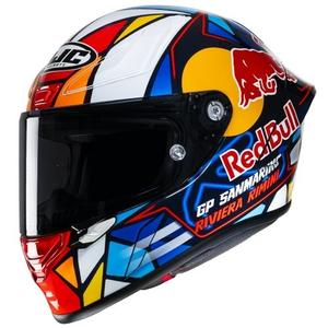 Casco integral de moto HJC RPHA Redbull Misano GP MC21 multicolor
